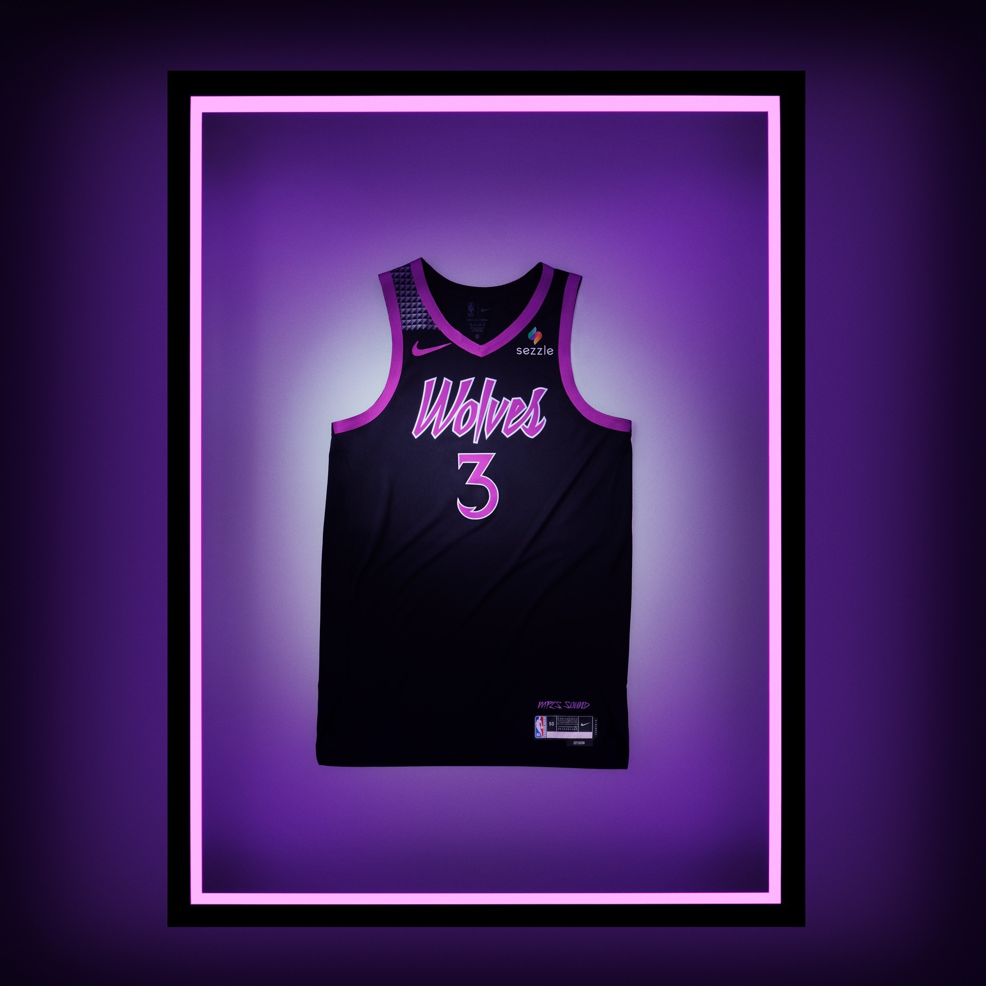 timberwolves jersey purple