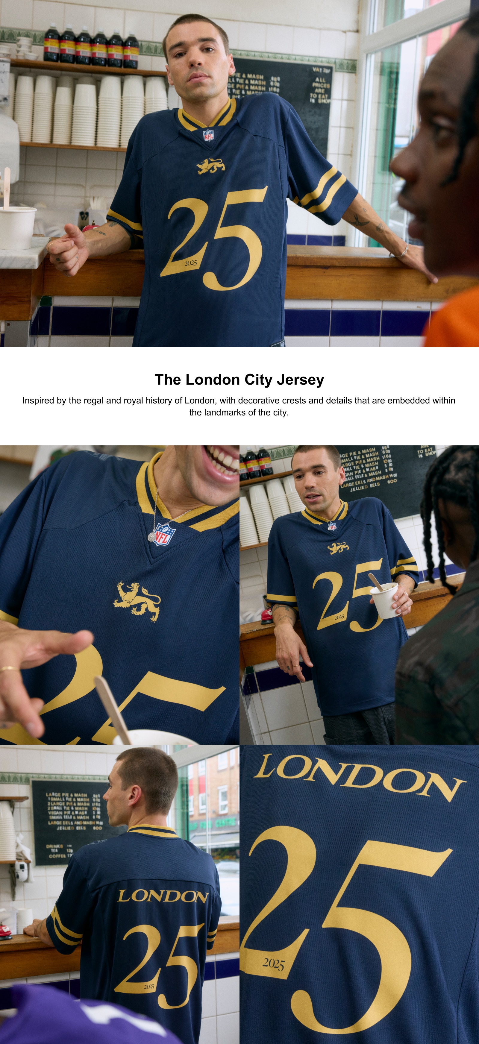 NFL International Games Jersey - London - Mens