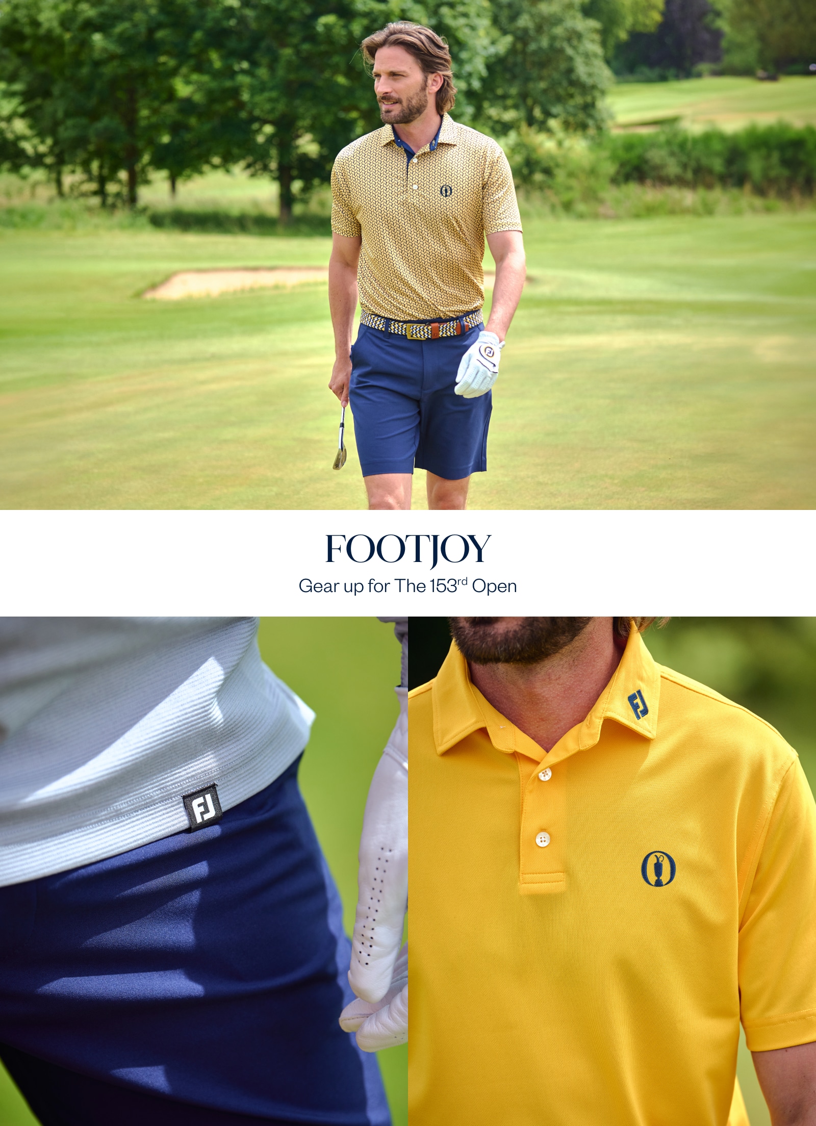 FootJoy. Gear up for the 153rd Open