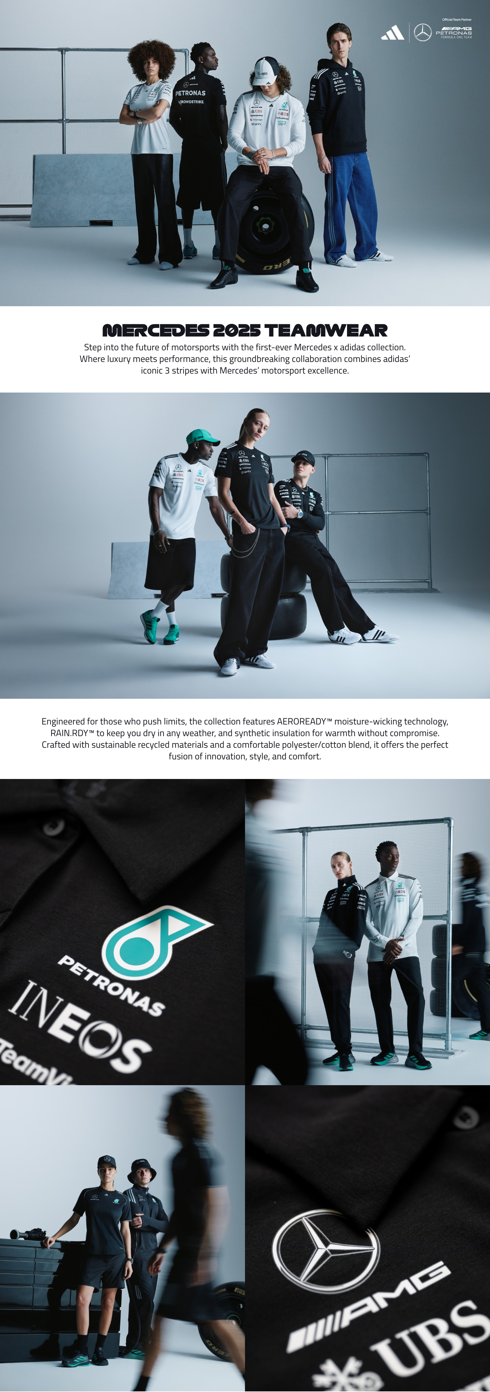 Mercedes 2025 Teamwear - Shop now
