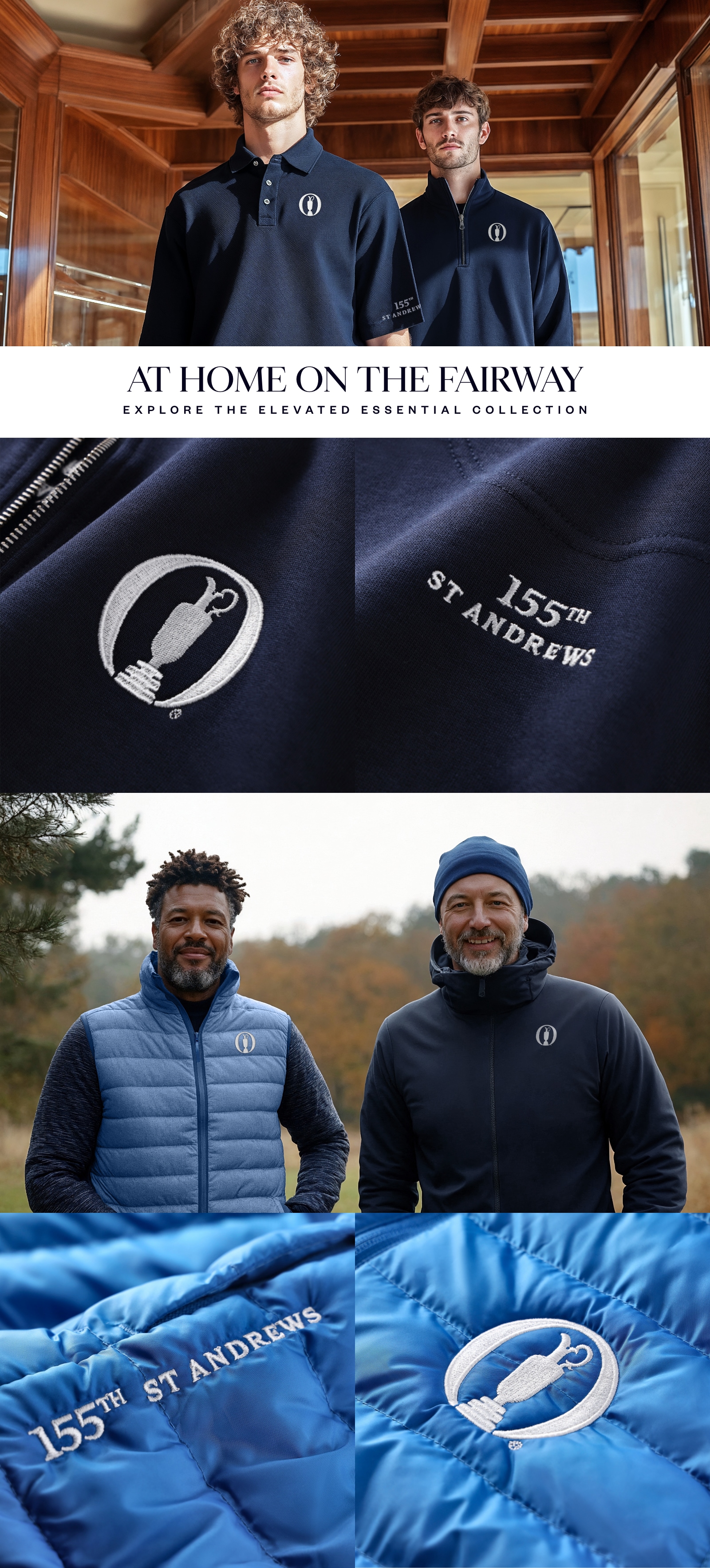 AT HOME ON THE FAIRWAY EXPLORE THE ELEVATED ESSENTIAL COLLECTION