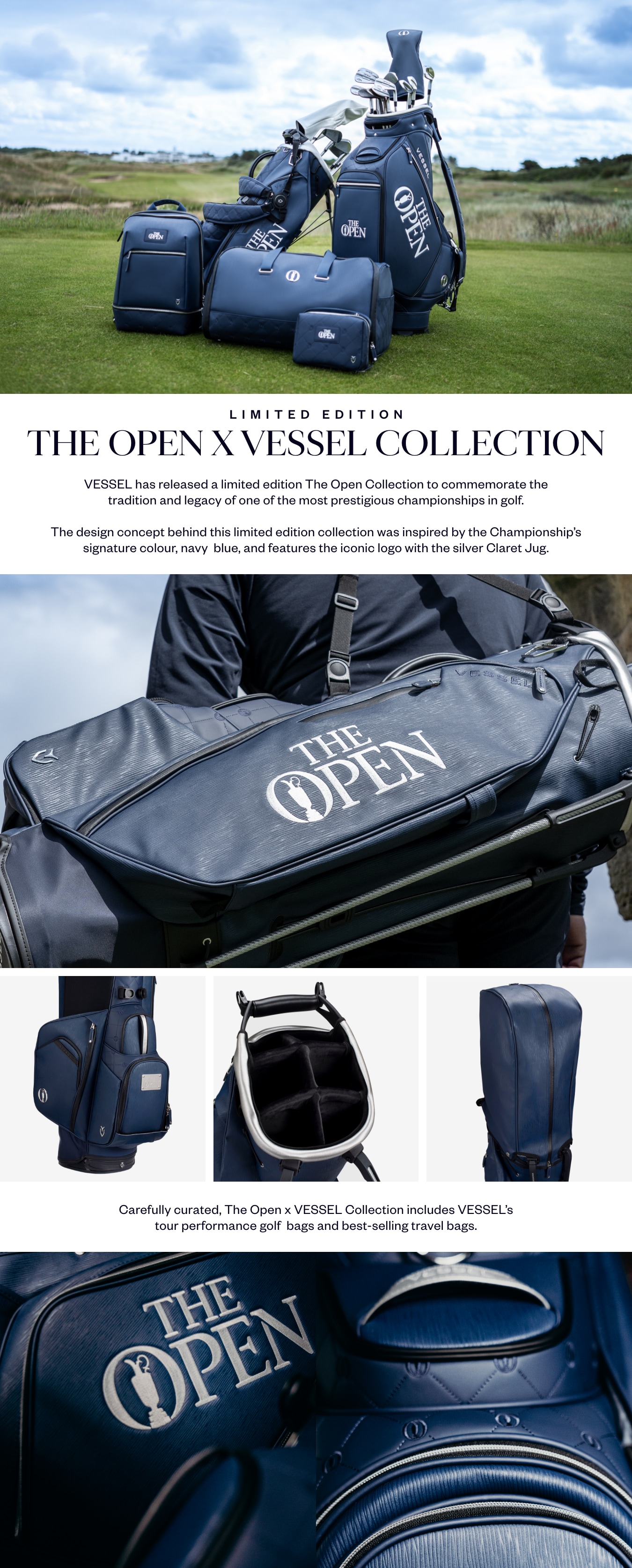 The Open Vessel Signature Duffel Bag